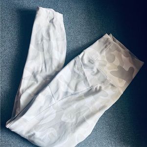 Tan Camo Active Leggings